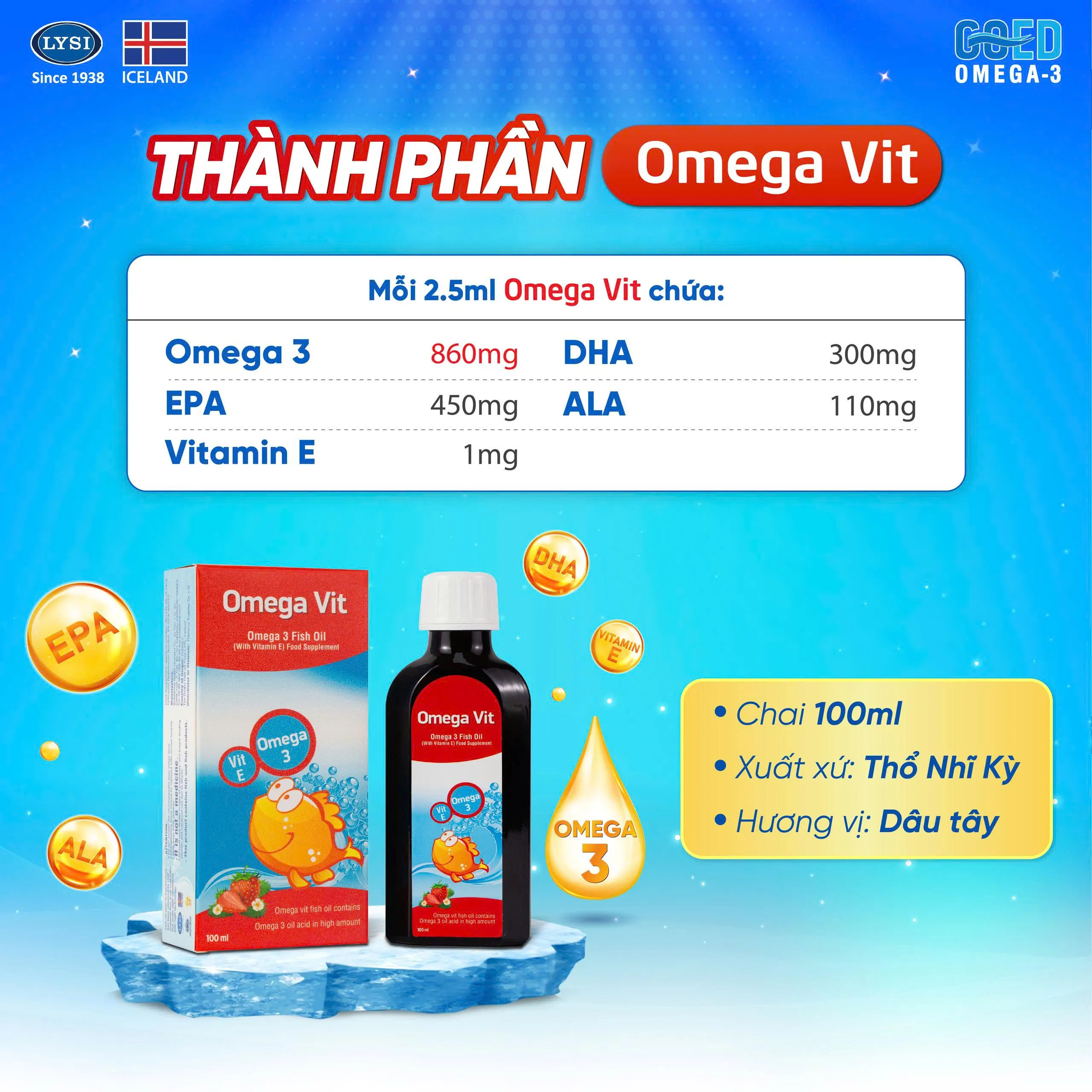 SIRO BỔ NÃO OMEGA VIT BOTAFARMA 100ML 3