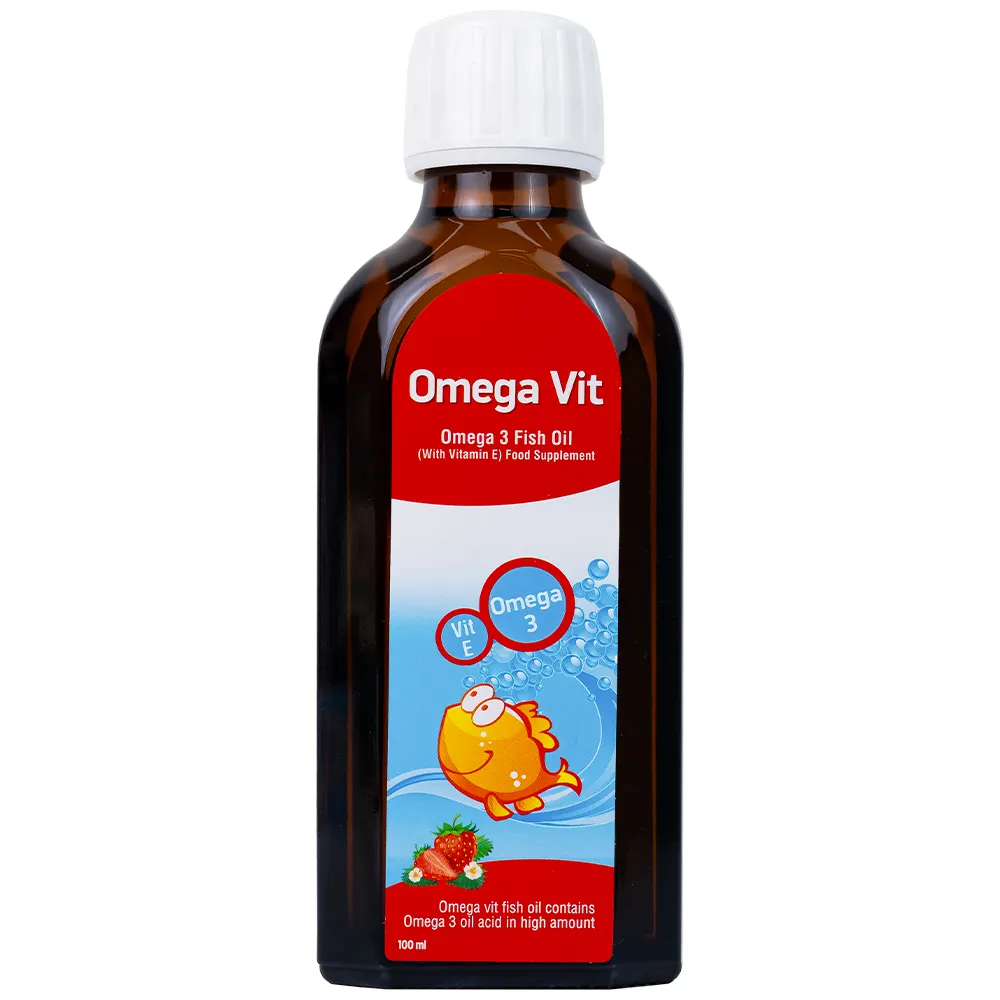 SIRO BỔ NÃO OMEGA VIT BOTAFARMA 100ML 14