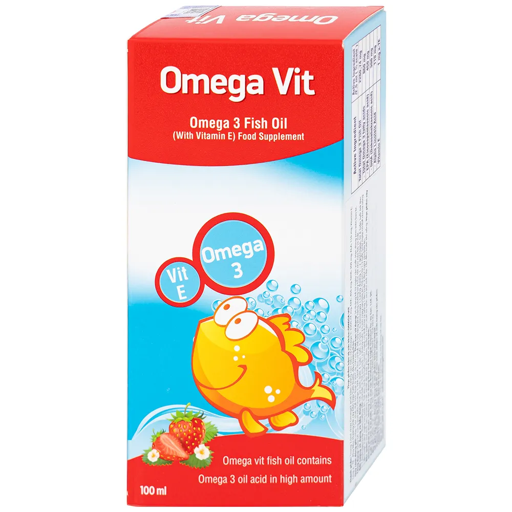 SIRO BỔ NÃO OMEGA VIT BOTAFARMA 100ML 8