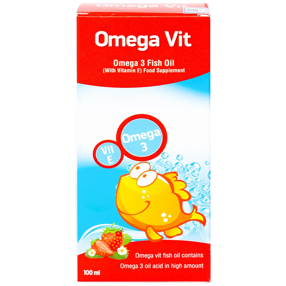 SIRO BỔ NÃO OMEGA VIT BOTAFARMA 100ML 9