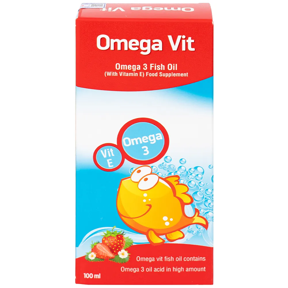SIRO BỔ NÃO OMEGA VIT BOTAFARMA 100ML 10