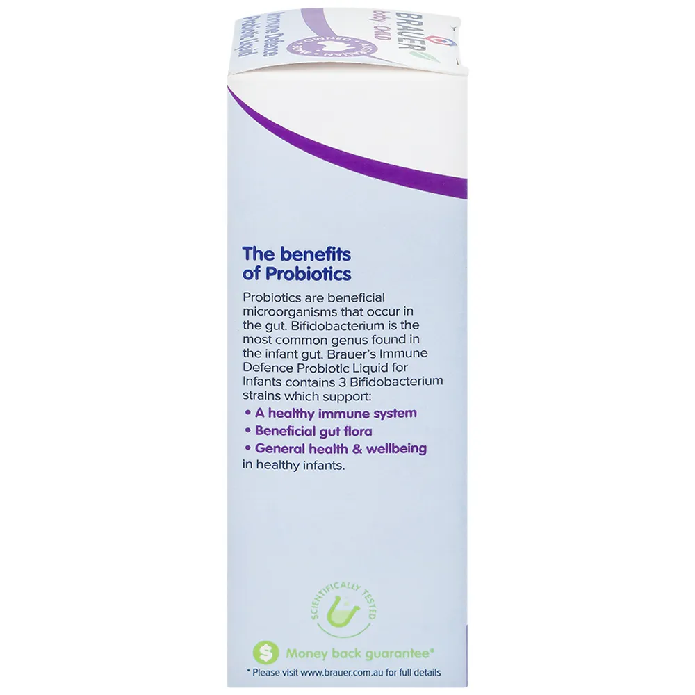 SIRO BỔ SUNG LỢI KHUẨN CHO BÉ BRAUER BABY & CHILD IMMUNE DEFENCE PROBIOTIC LIQUID 45ML 11