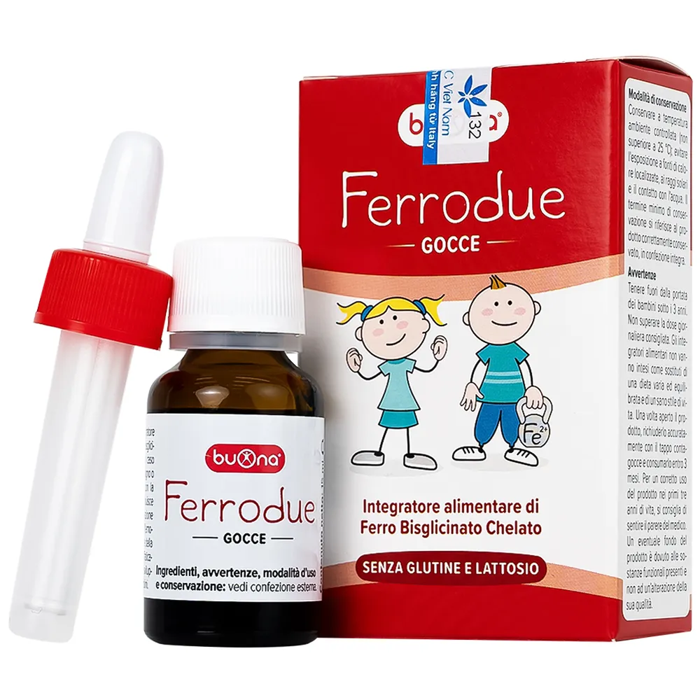 SIRO BỔ SUNG SẮT BUONA FERRODUE 15ML