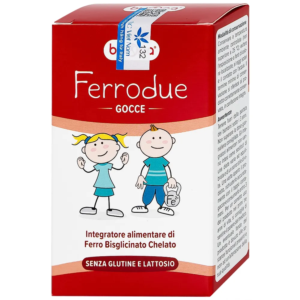 SIRO BỔ SUNG SẮT BUONA FERRODUE 15ML 2