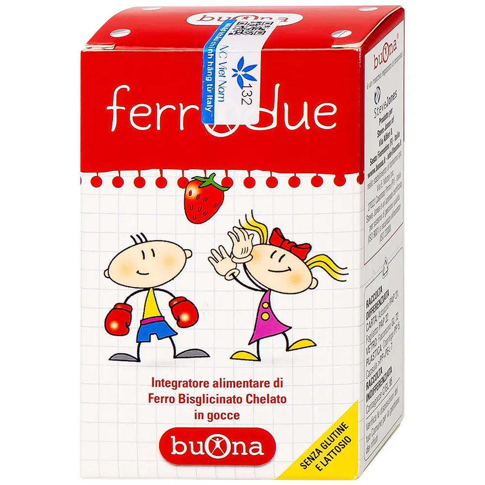 SIRO BỔ SUNG SẮT BUONA FERRODUE 15ML 12