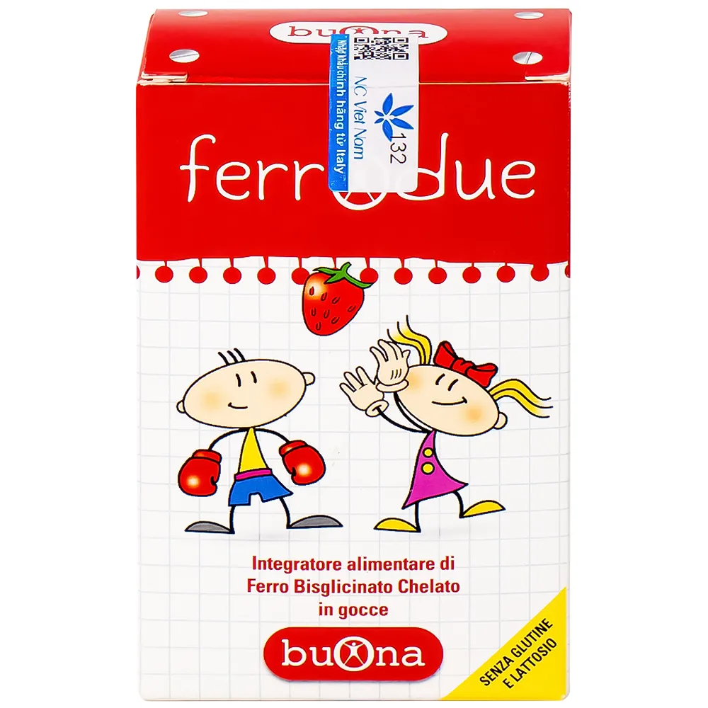 SIRO BỔ SUNG SẮT BUONA FERRODUE 15ML 13