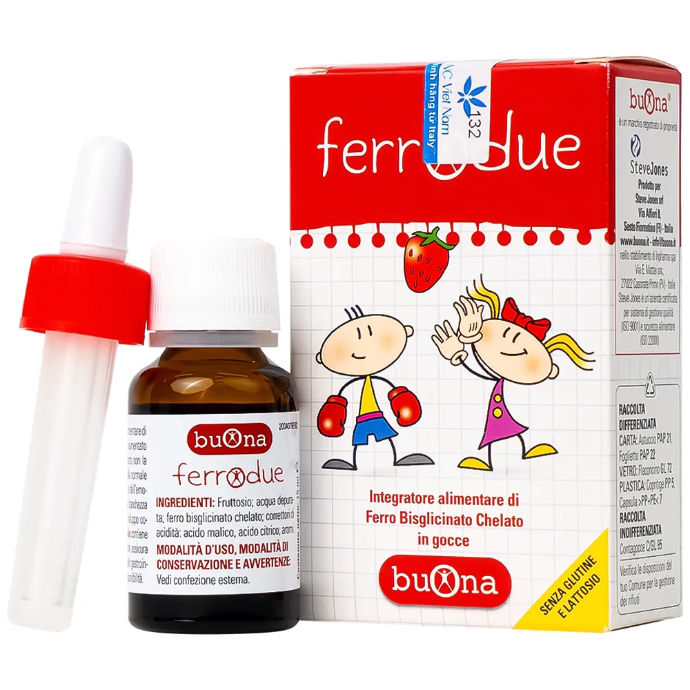 SIRO BỔ SUNG SẮT BUONA FERRODUE 15ML 11