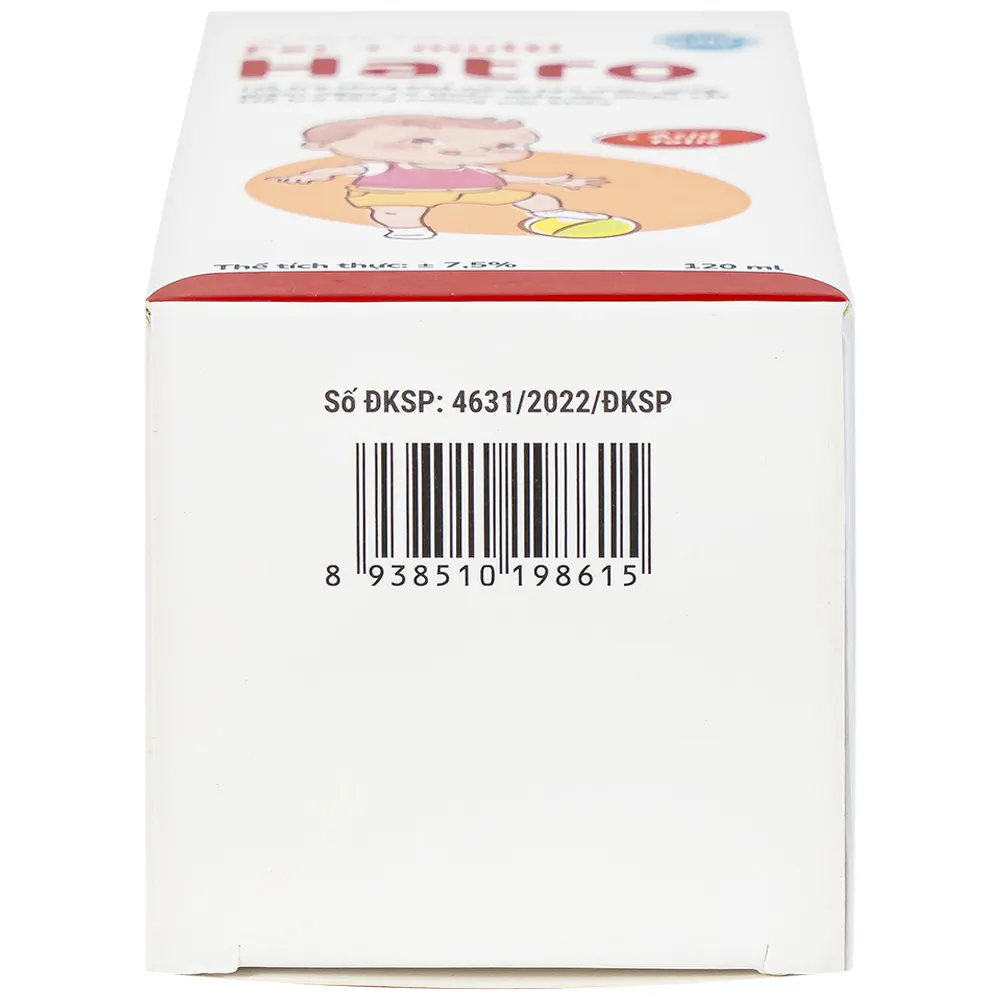 SIRO BỔ SUNG SẮT FER + MULTI HATRO 120ML 10