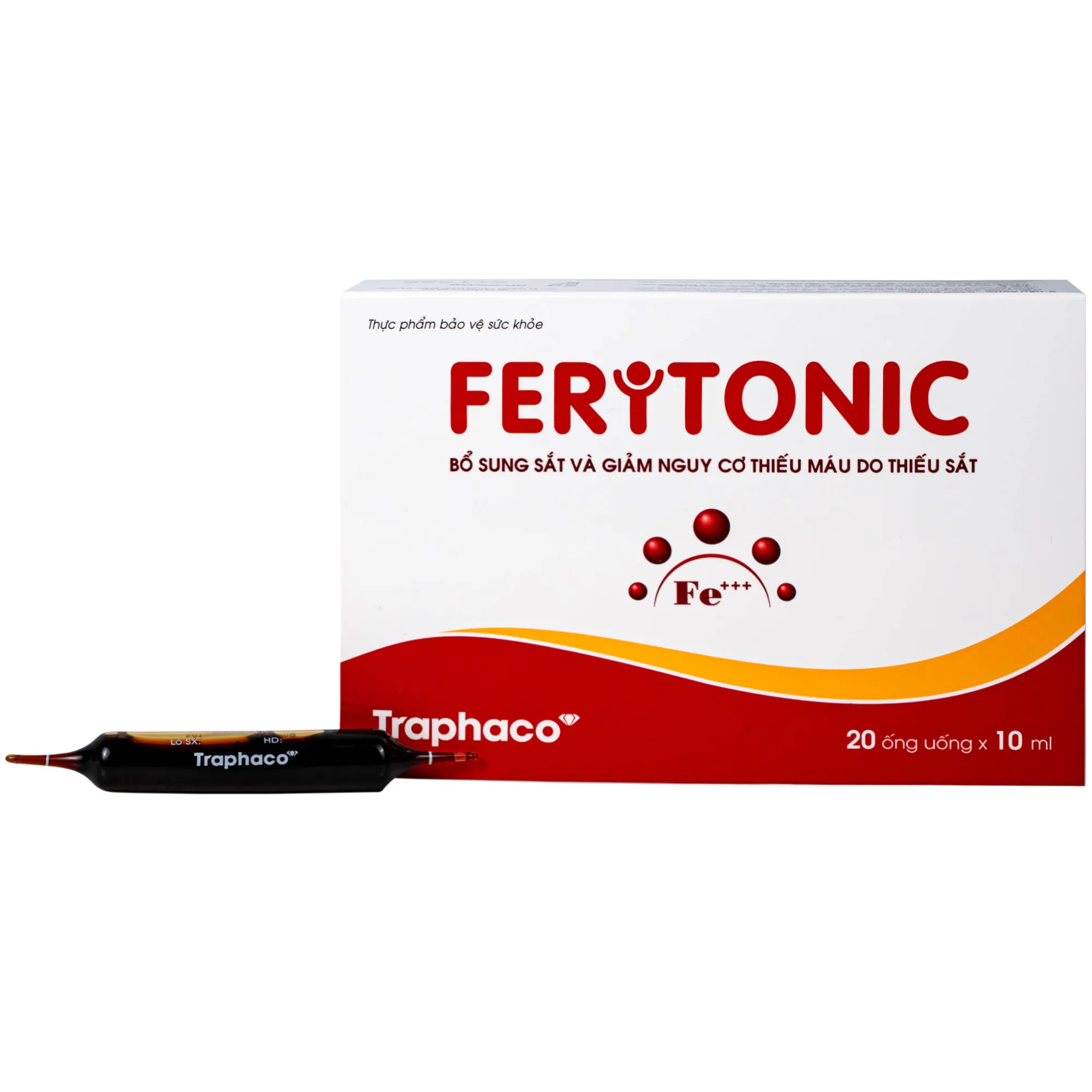 SIRO BỔ SUNG SẮT FERITONIC TRAPHACO 2X10 ỐNG