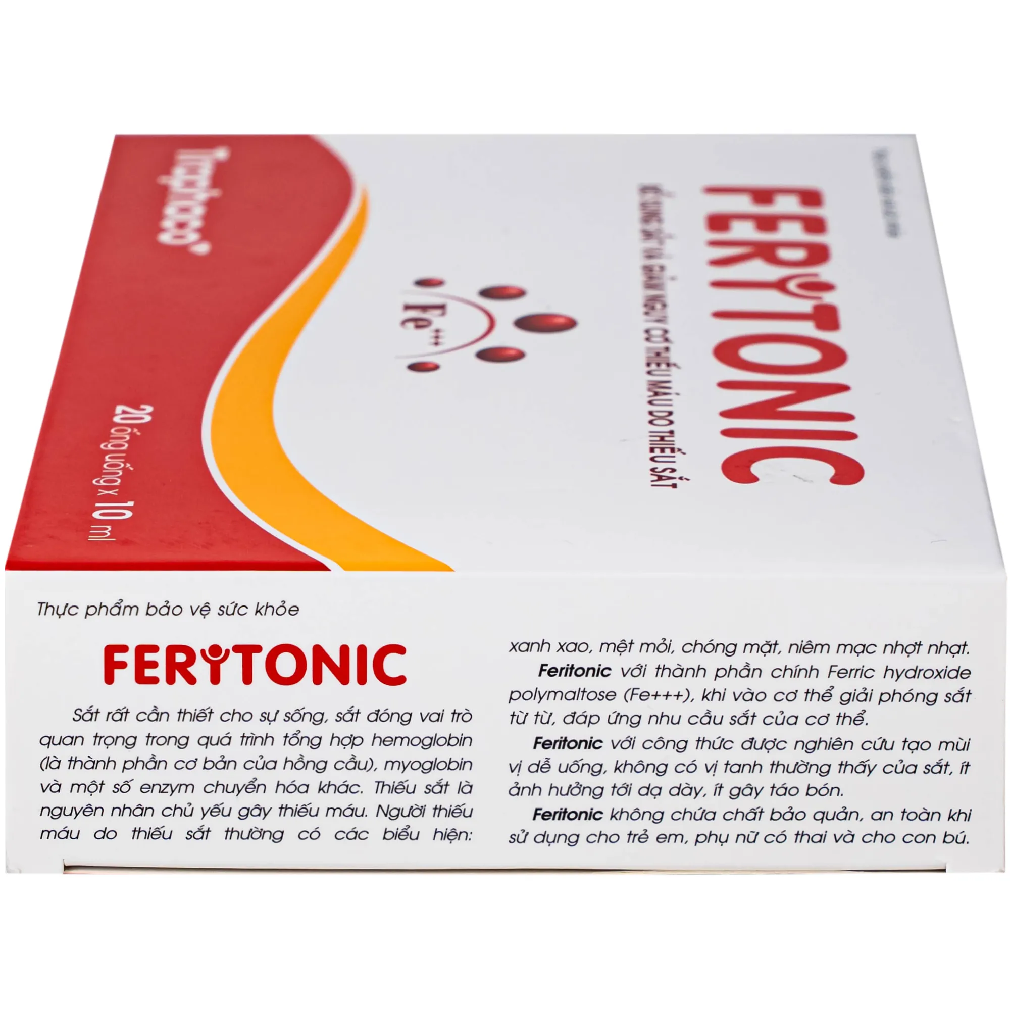 SIRO BỔ SUNG SẮT FERITONIC TRAPHACO 2X10 ỐNG 11