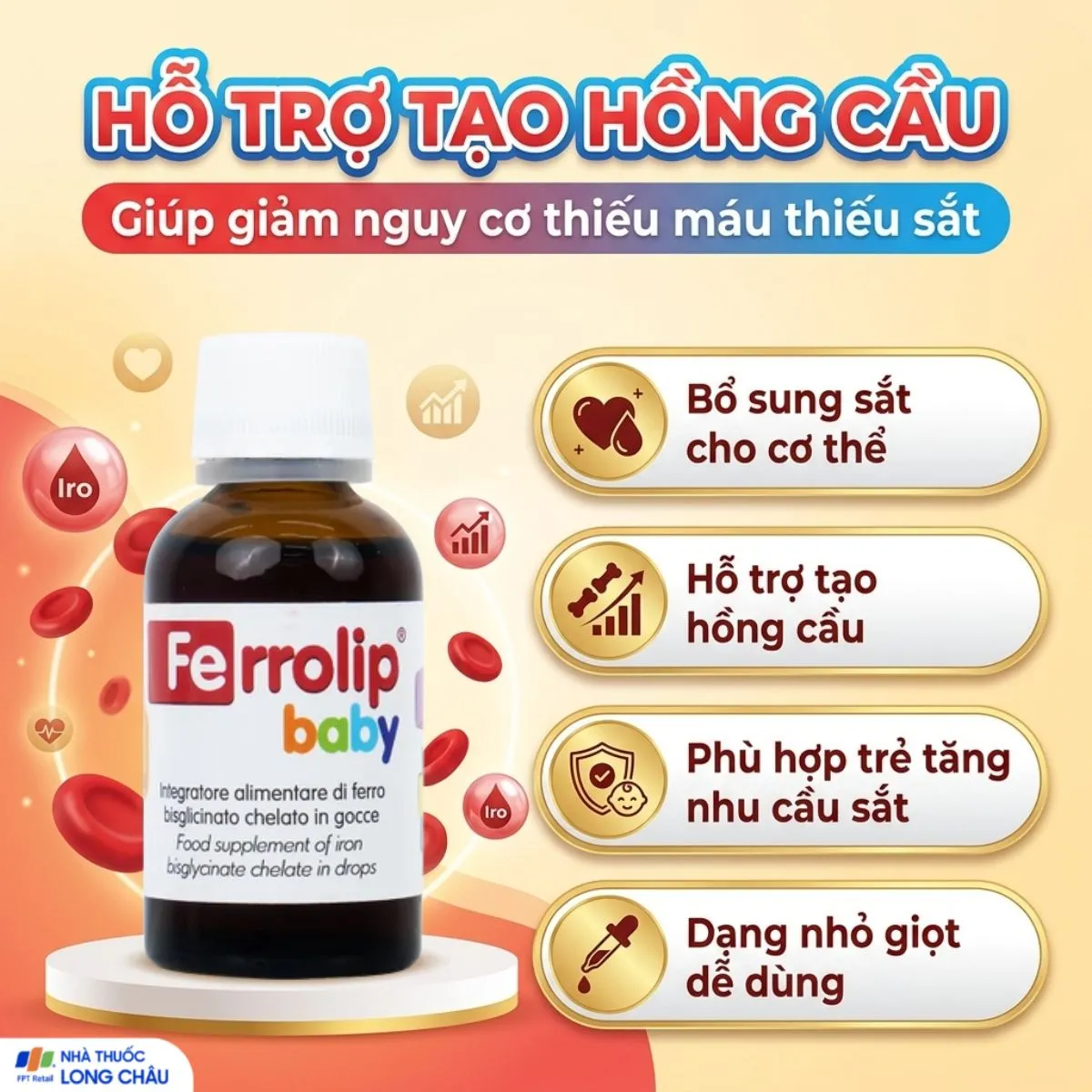 SIRO BỔ SUNG SẮT FERROLIP BABY INPHARMA SPA 30ML 4