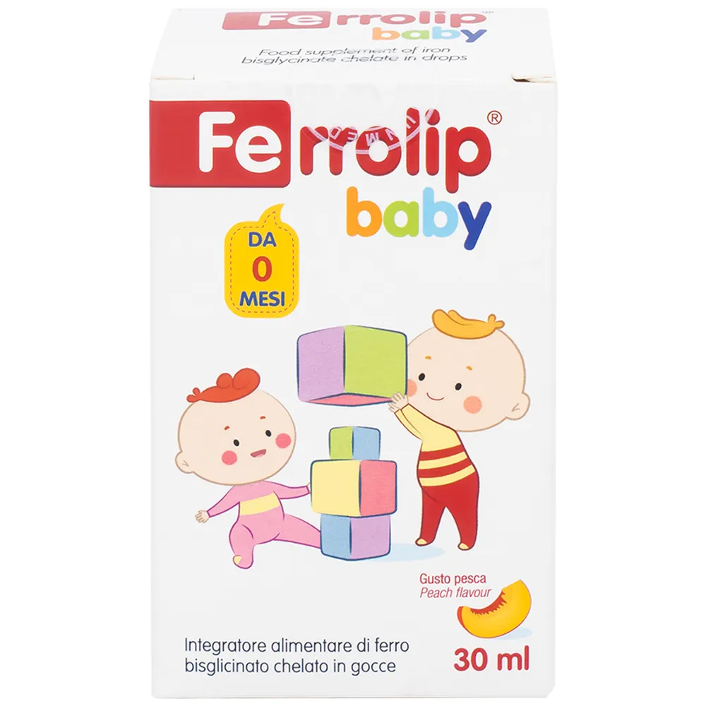 SIRO BỔ SUNG SẮT FERROLIP BABY INPHARMA SPA 30ML 9