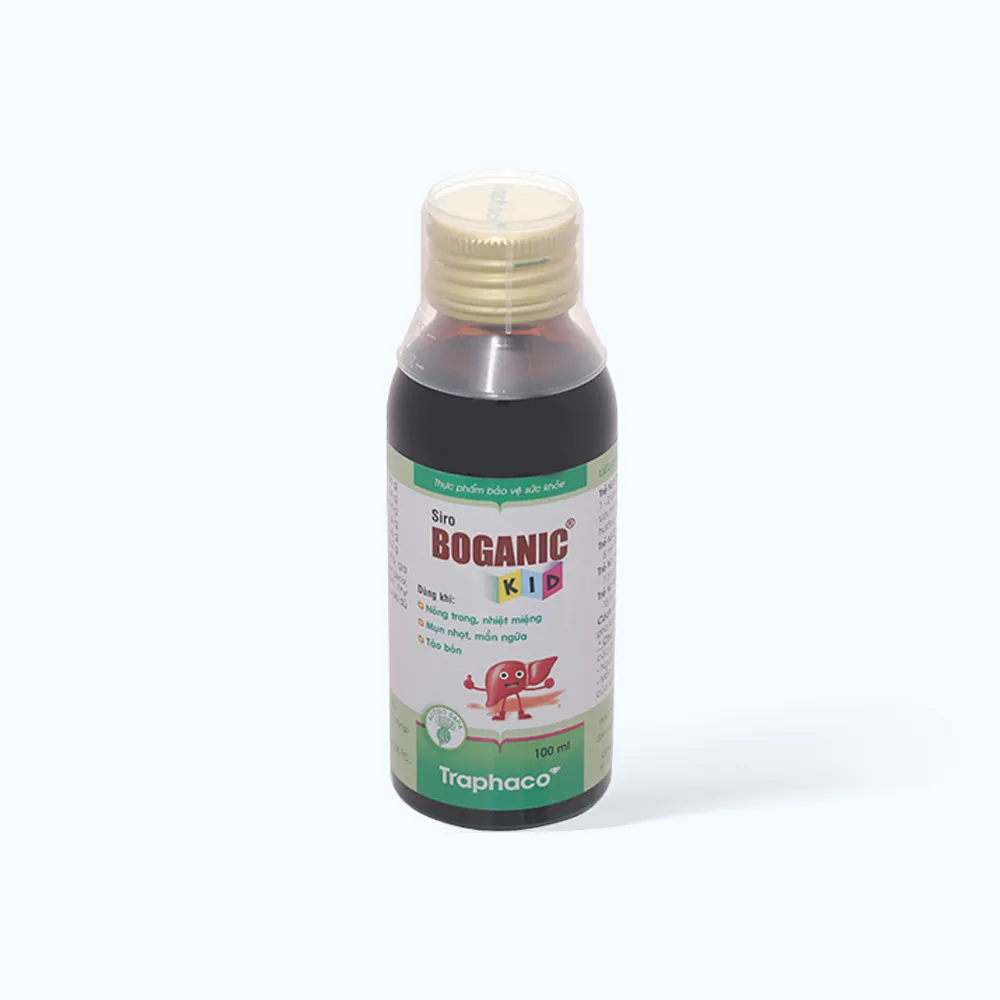 Siro Boganic Kid (Chai 100ml) giúp thanh nhiệt và hỗ trợ giảm táo bón 3