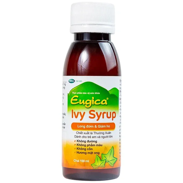 Siro Eugica Ivy MEGA We care hỗ trợ giảm ho, giảm đờm (100ml) 2