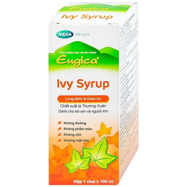 Siro Eugica Ivy MEGA We care hỗ trợ giảm ho, giảm đờm (100ml) 5