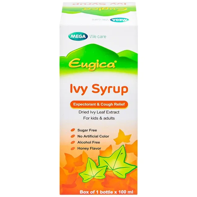 Siro Eugica Ivy MEGA We care hỗ trợ giảm ho, giảm đờm (100ml) 6
