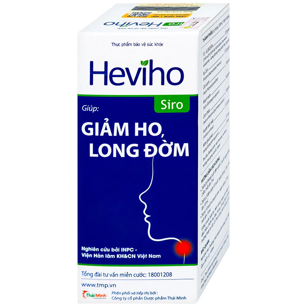SIRO GIẢM HO HEVIHO THÁI MINH 100ML 13
