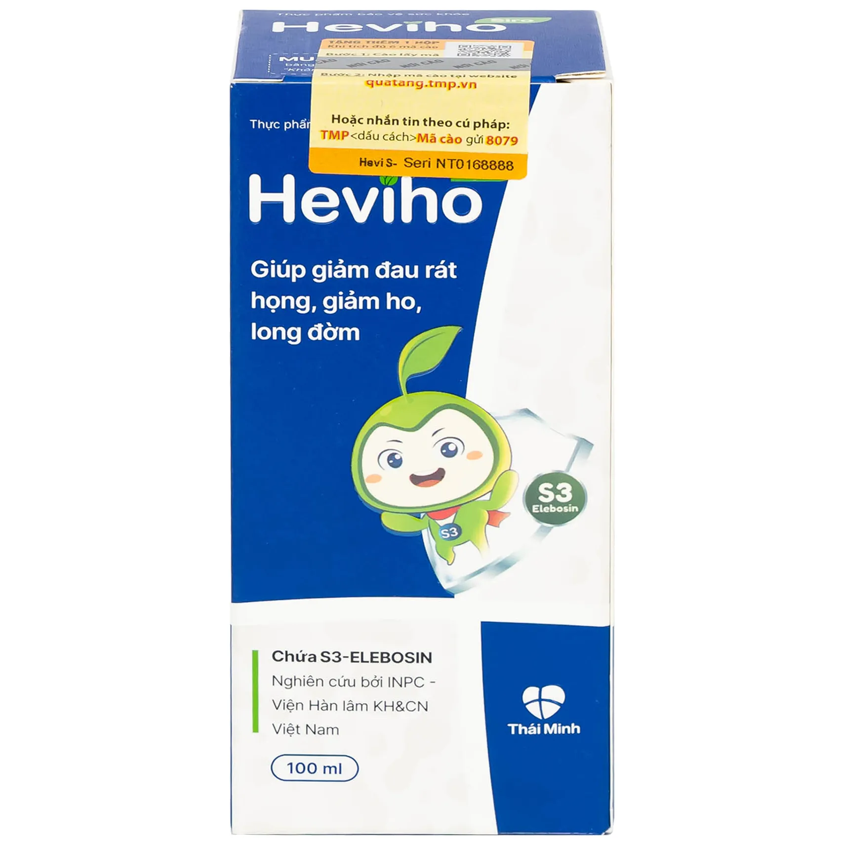 SIRO GIẢM HO HEVIHO THÁI MINH 100ML 4