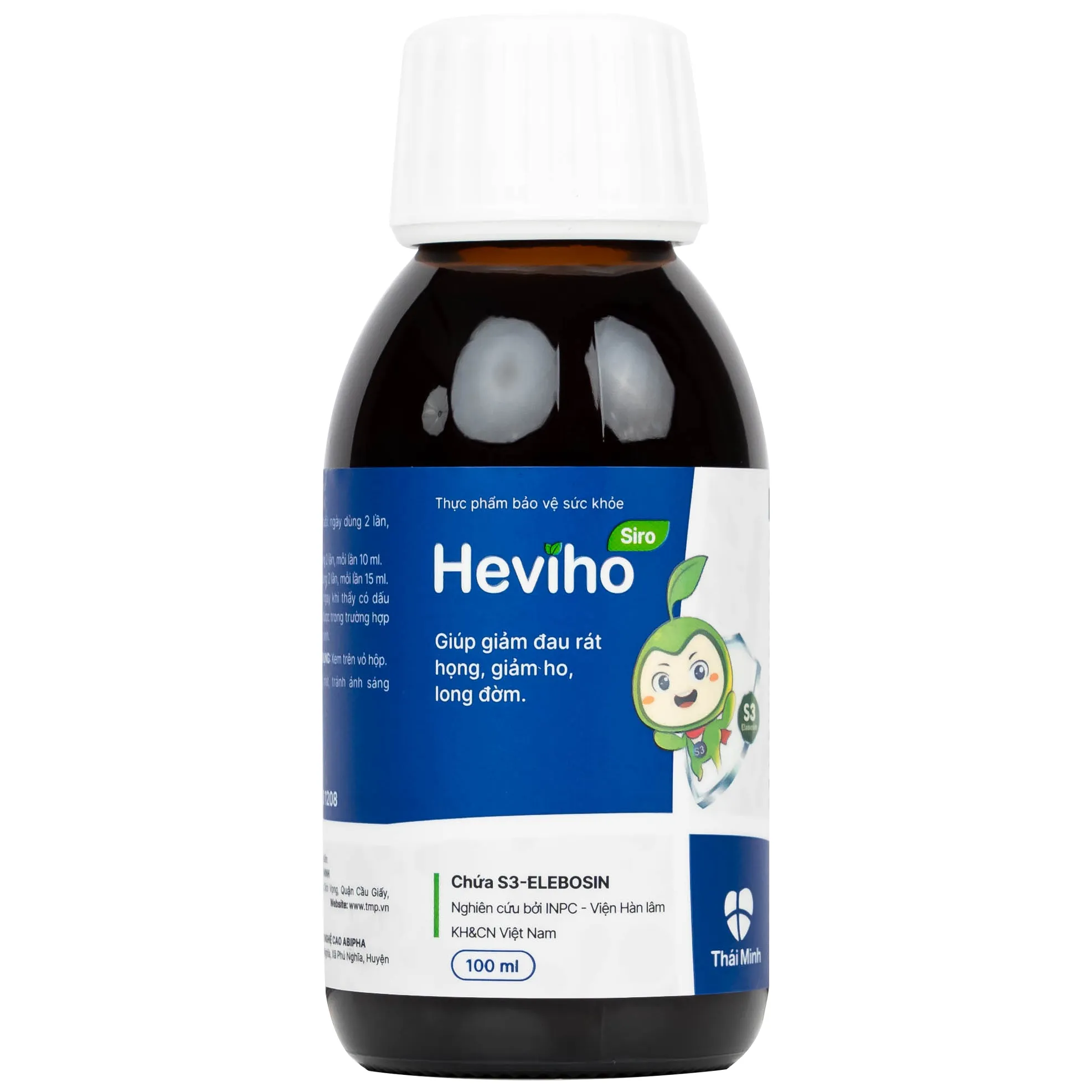 SIRO GIẢM HO HEVIHO THÁI MINH 100ML 8