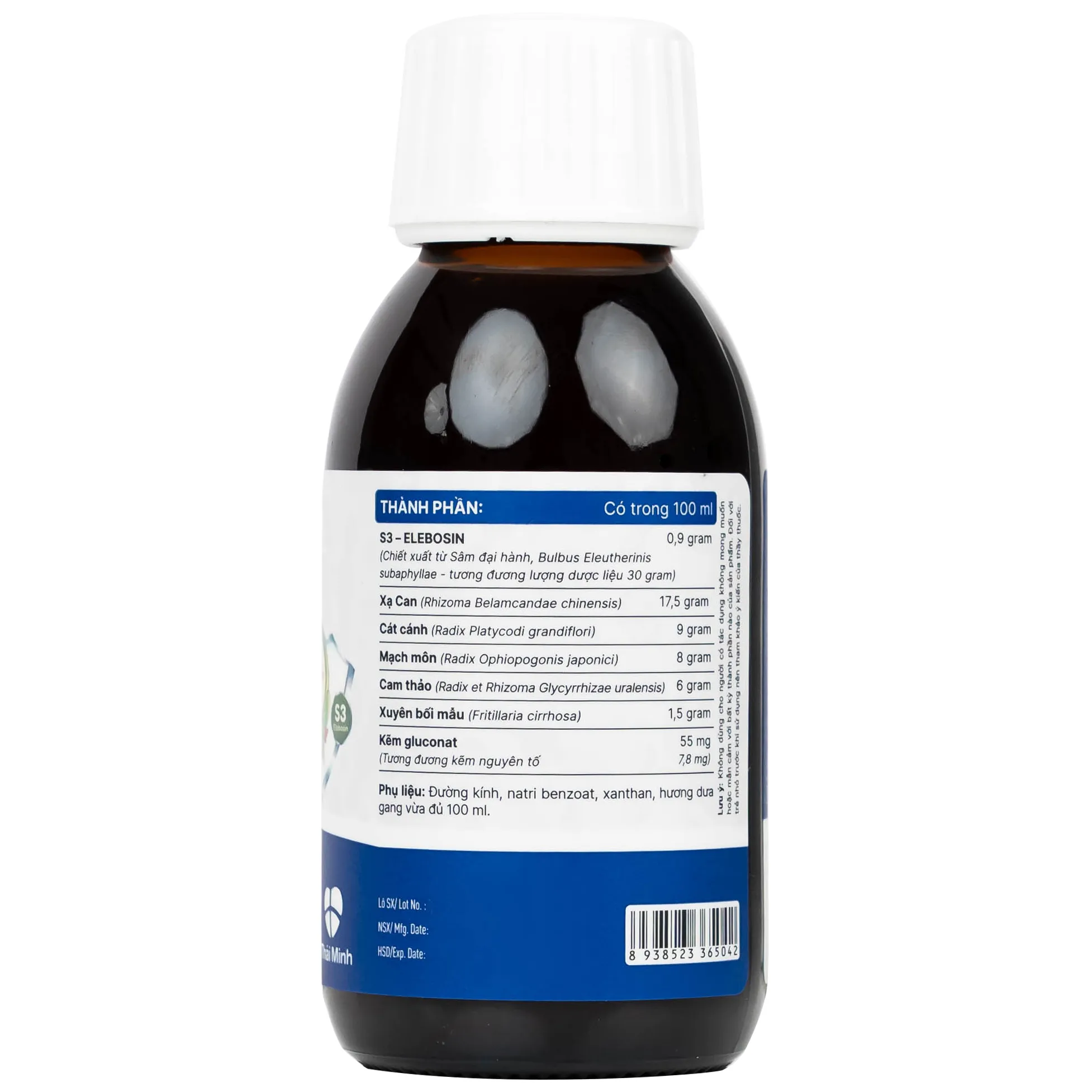 SIRO GIẢM HO HEVIHO THÁI MINH 100ML 9