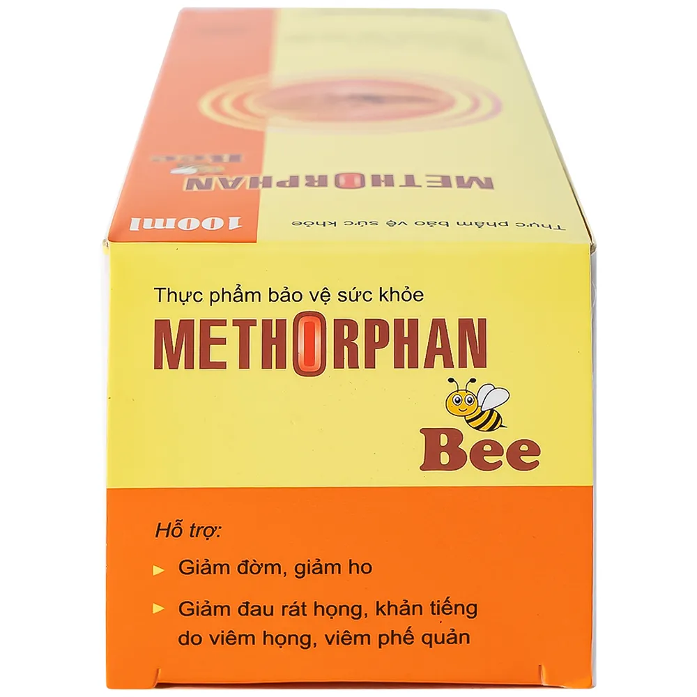 SIRO GIẢM HO METHORPHAN BEE TRAPHACO 100ML 6