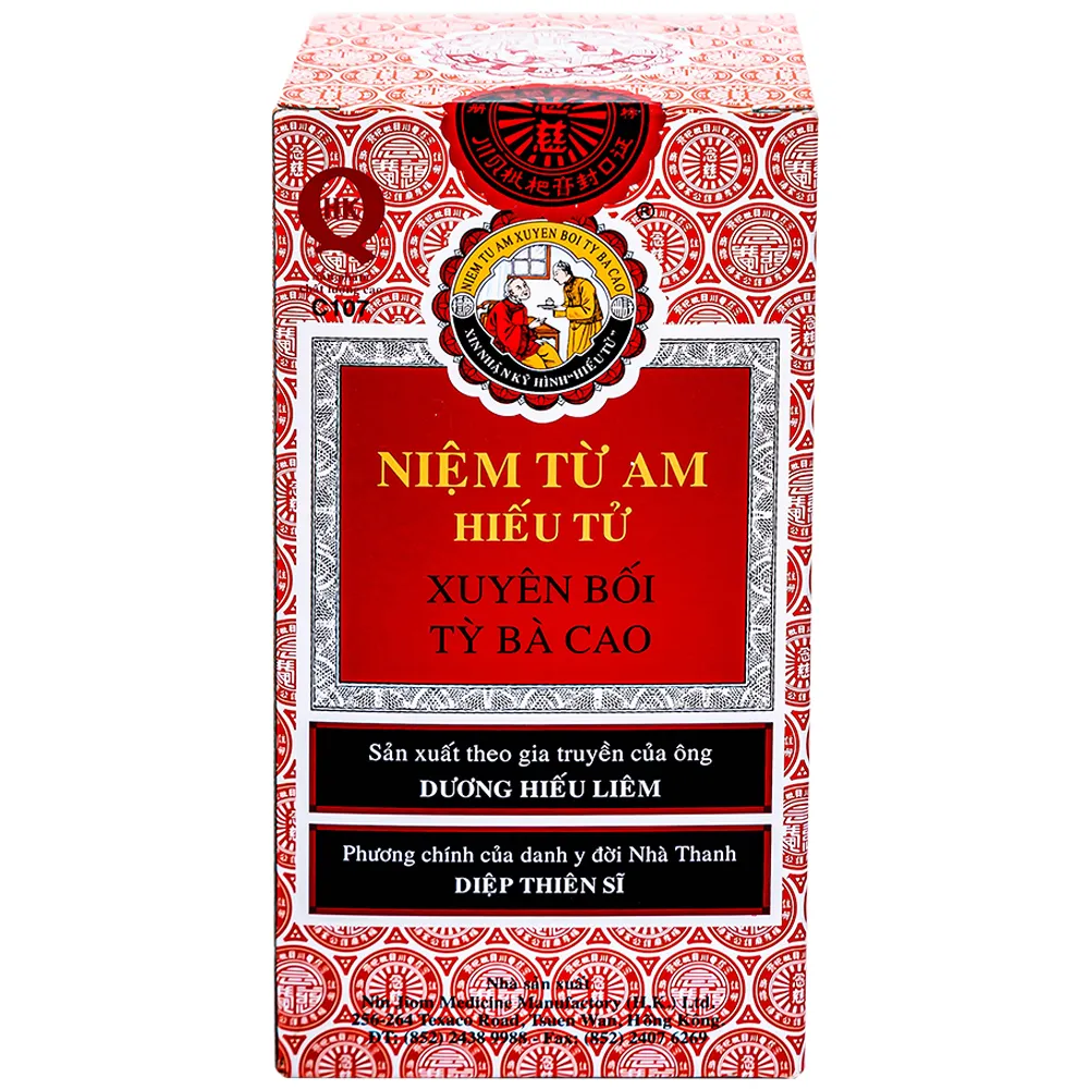 SIRO GIẢM HO NIỆM TỪ AM HIẾU TỬ XUYÊN BỐI TỲ BÀ CAO 300ML 7