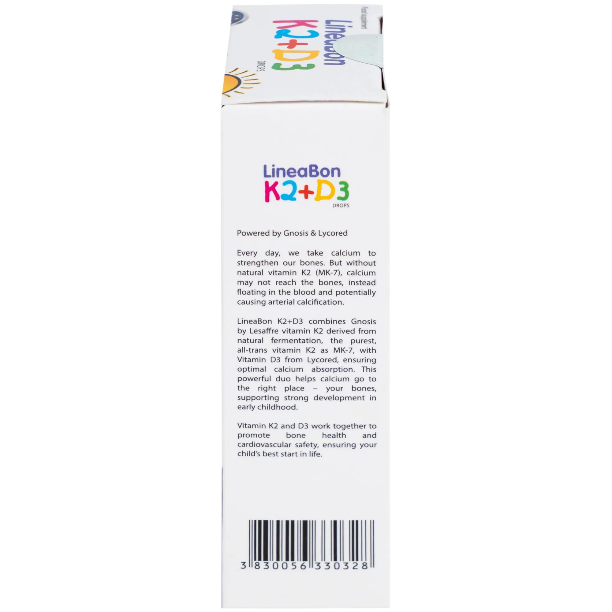 SIRO GIÚP HỖ TRỢ HẤP THỤ CANXI LINEABON K2+D3 ERGOPHARM 10ML 10