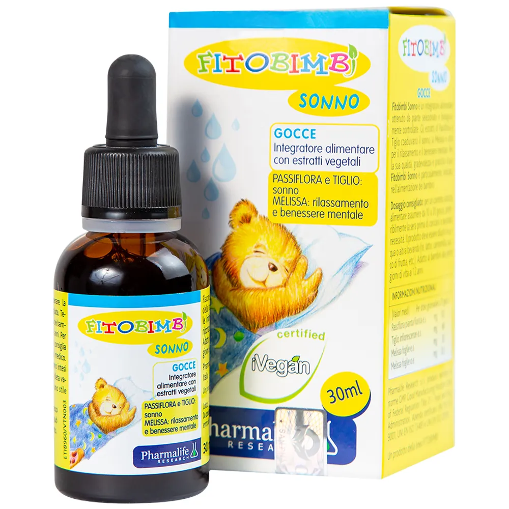 SIRO GIÚP TRẺ NGỦ NGON FITOBIMBI SONNO 30ML