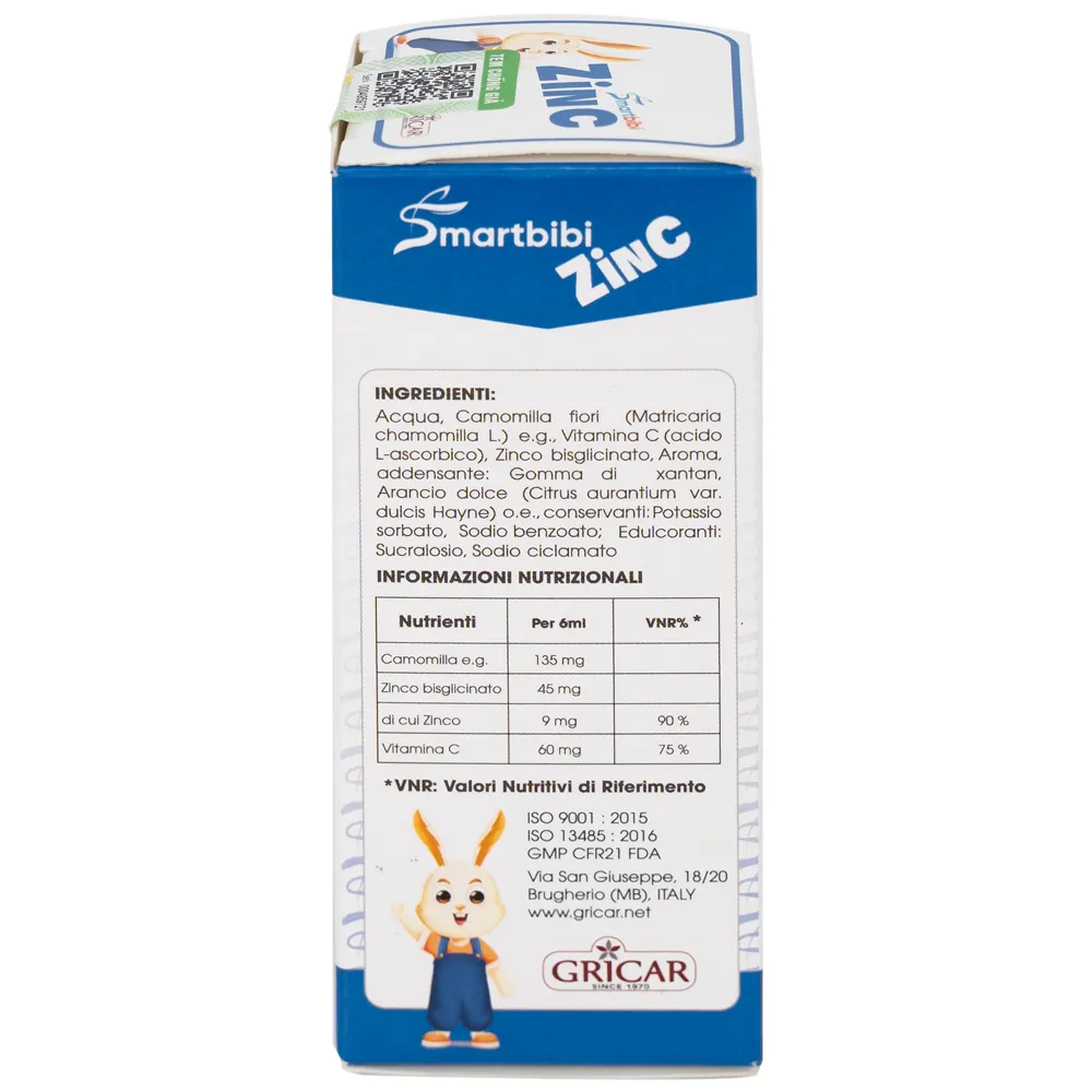 SIRO HỖ TRỢ CẢI THIỆN BIẾNG ĂN SMARTBIBI ZINC 30ML 10