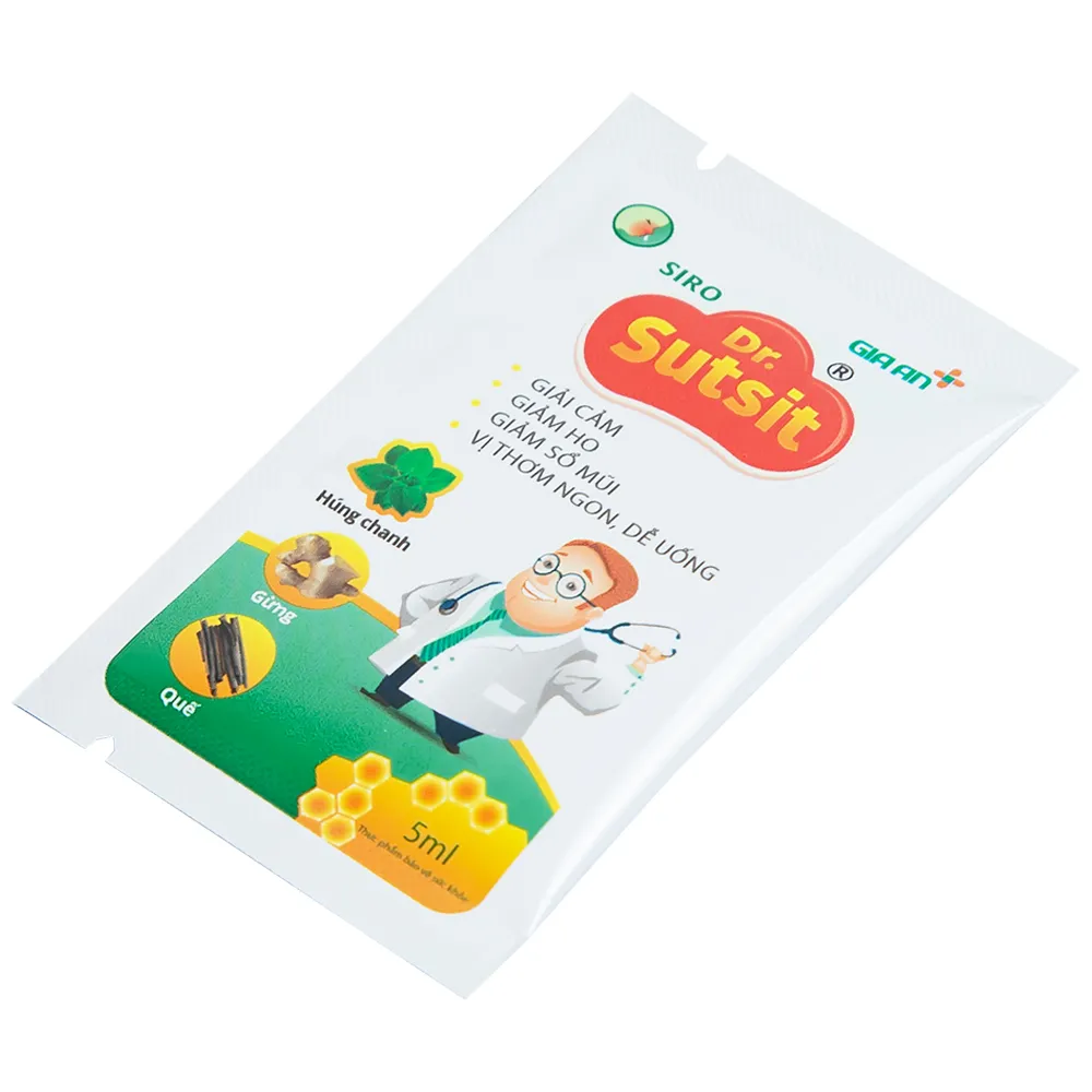 SIRO HỖ TRỢ GIẢI CẢM DR.SUTSIT GIA AN 30 GÓI X 5ML 2