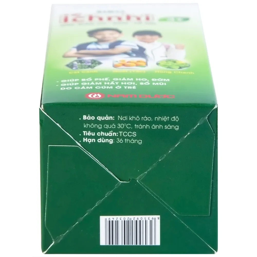 SIRO HỖ TRỢ GIẢM HO ÍCH NHI 3+ NAM DƯỢC 90ML 11