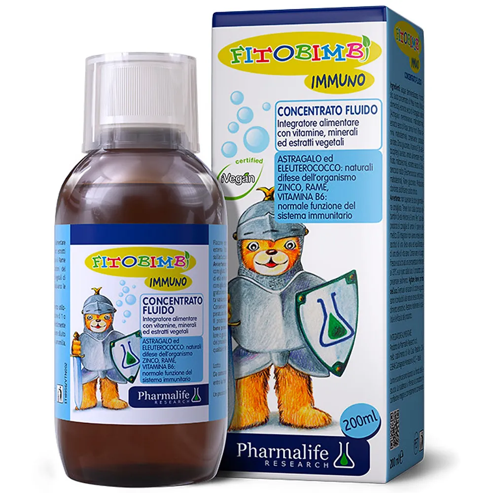 SIRO HỖ TRỢ GIÚP TĂNG CƯỜNG ĐỀ KHÁNG FITOBIMBI IMMUNO 200ML