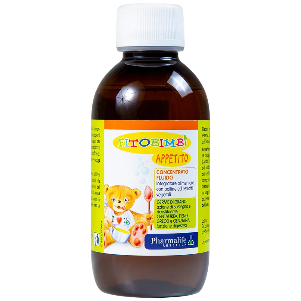 SIRO HỖ TRỢ GIÚP TRẺ ĂN NGON FITOBIMBI APPETITO 200ML 6