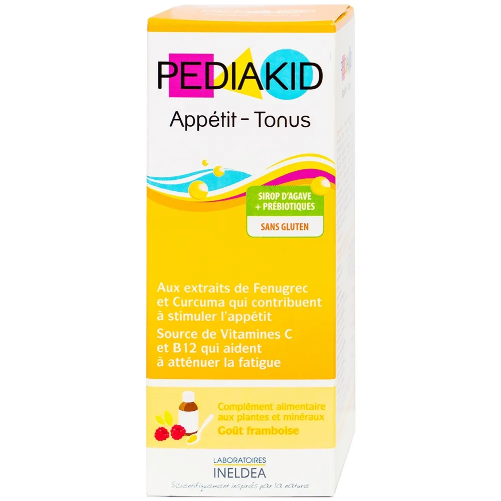 SIRO HỖ TRỢ KÍCH THÍCH THÈM ĂN PEDIAKID APPÉTIT TONUS 125ML 7