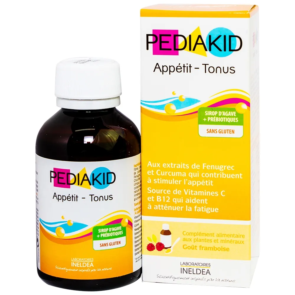 SIRO HỖ TRỢ KÍCH THÍCH THÈM ĂN PEDIAKID APPÉTIT TONUS 125ML 10