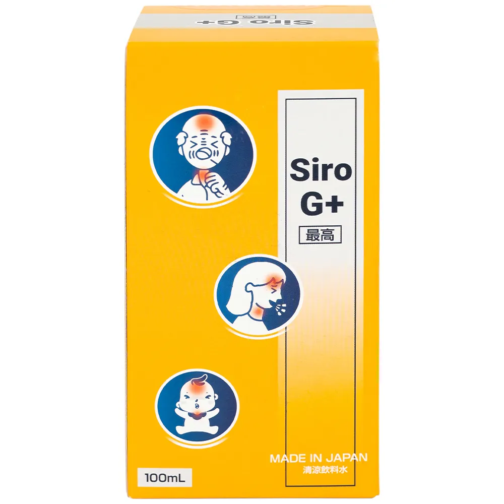 SIRO HỖ TRỢ TĂNG ĐỀ KHÁNG, HẠ SỐT KENKO G+ 100ML 7