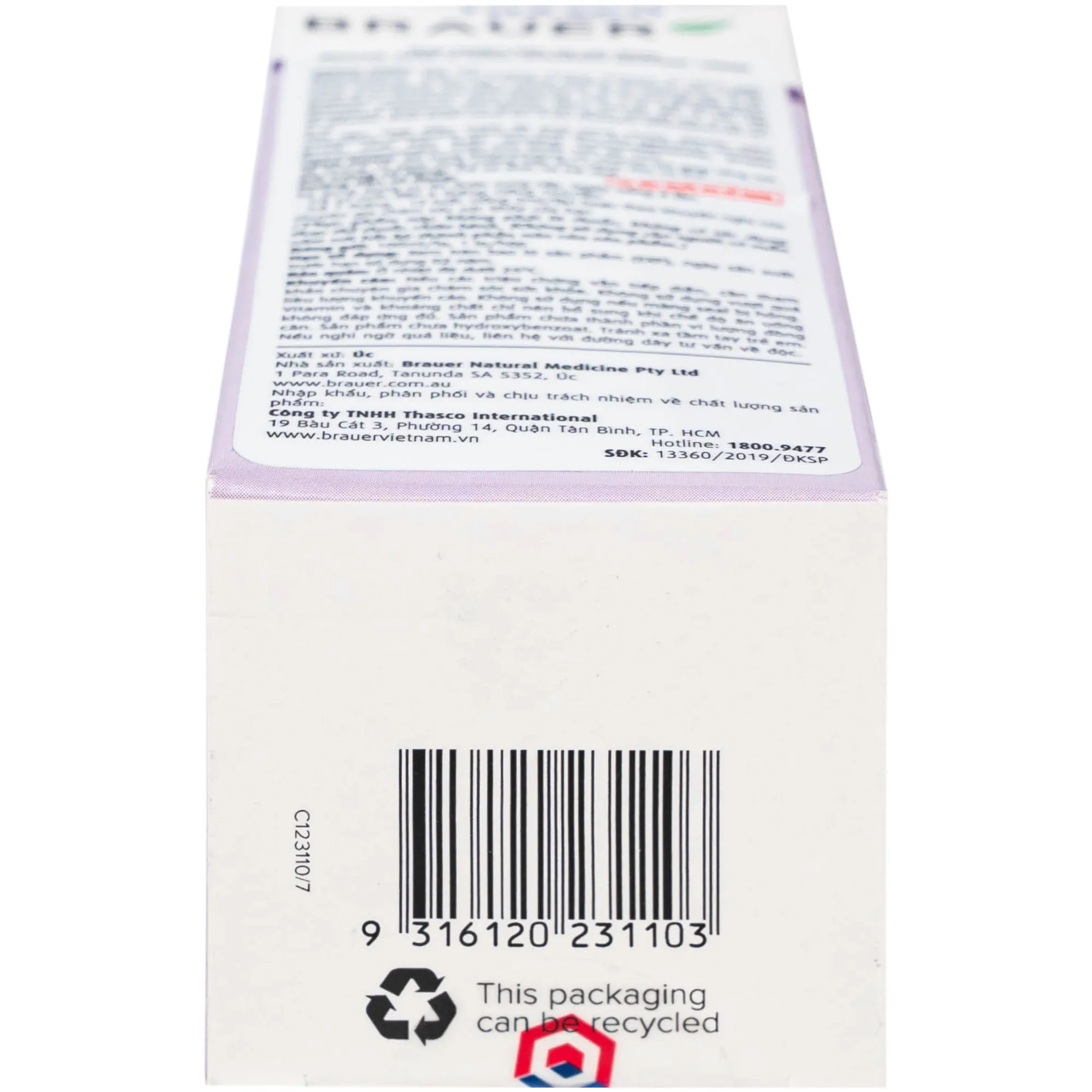 SIRO HỖ TRỢ TĂNG ĐỀ KHÁNG CHO BÉ BRAUER BABY & CHILD IMMUNITY SUPPORT 100ML 13