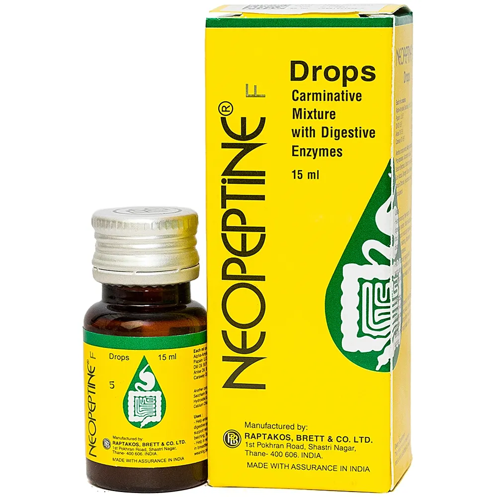 SIRO HỖ TRỢ TĂNG CƯỜNG TIÊU HÓA NEOPEPTINE F DROPS RAPTAKOS 15ML 9