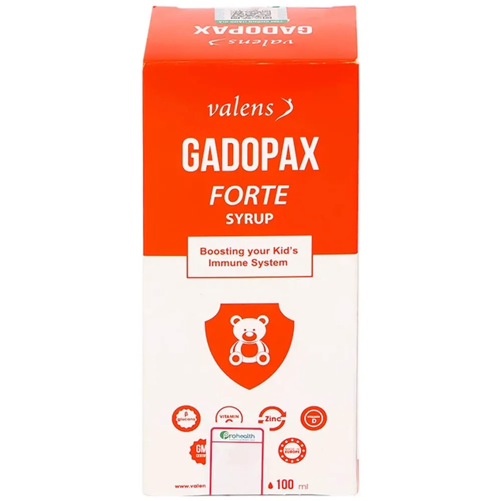 SIRO HỖ TRỢ TĂNG SỨC ĐỀ KHÁNG GADOPAX FORTE VALENS 100ML 6