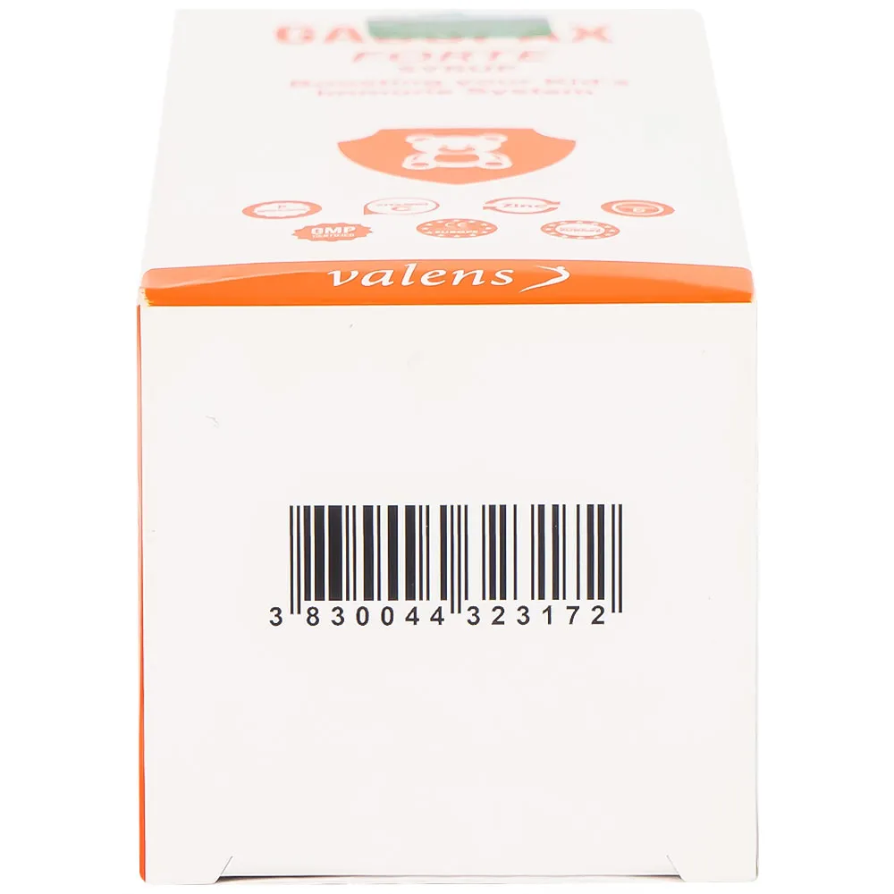 SIRO HỖ TRỢ TĂNG SỨC ĐỀ KHÁNG GADOPAX FORTE VALENS 100ML 10