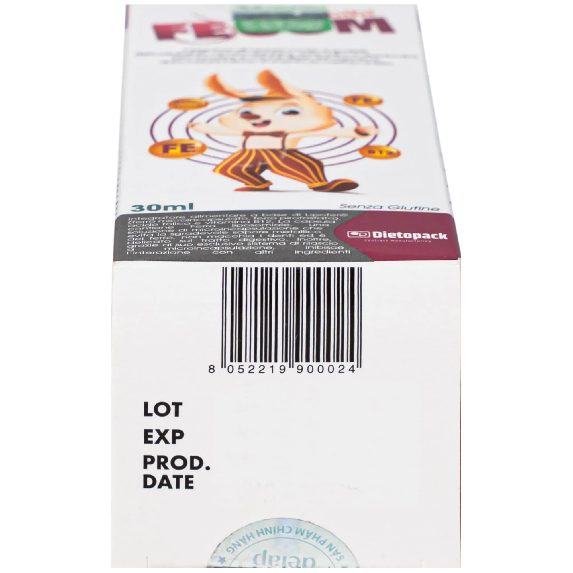 SIRO HỖ TRỢ TẠO MÁU SMARTBIBI FESOM DIETOPACK 30ML 5