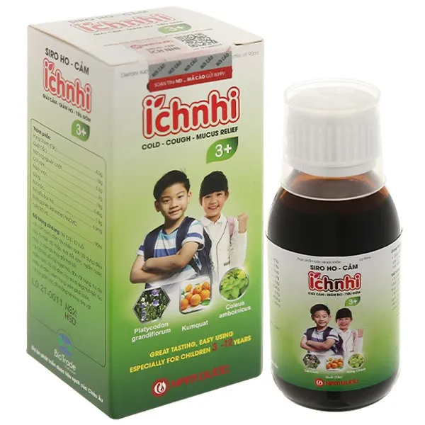 Siro Ho - Cảm Ích Nhi 3+ chai 90ml