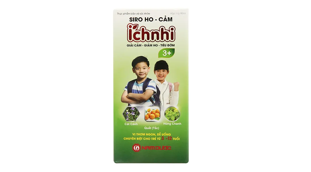 Siro Ho - Cảm Ích Nhi 3+ chai 90ml 3