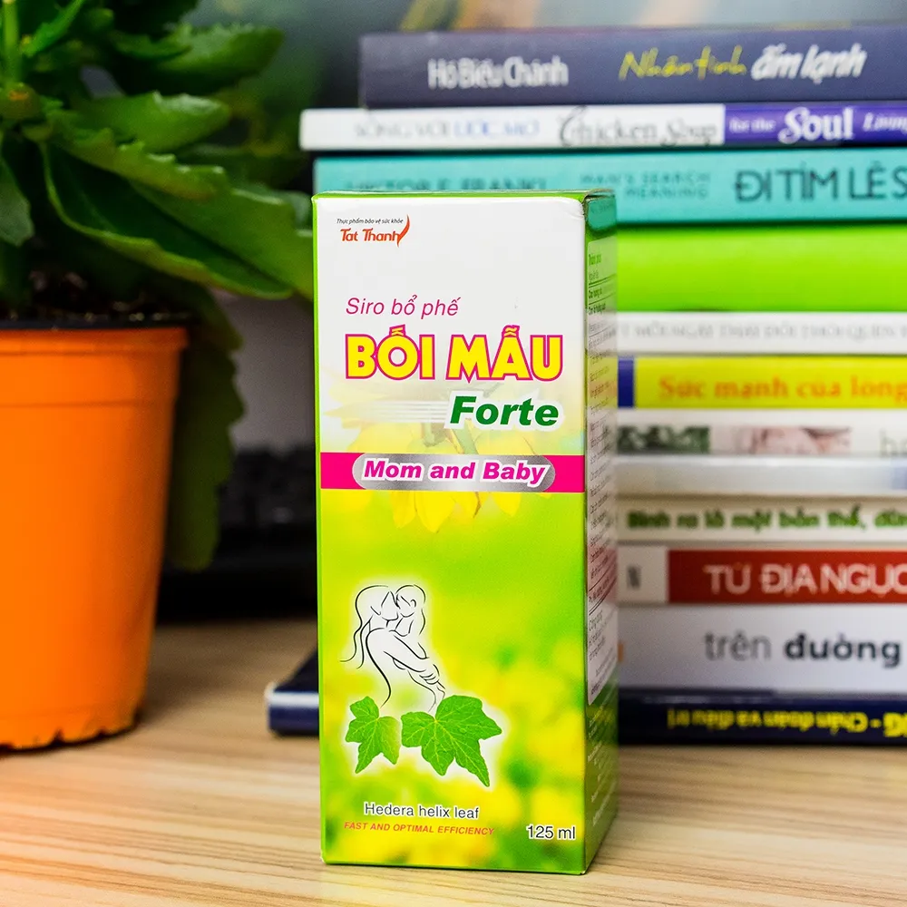 SIRO HO, BỔ PHẾ BỐI MẪU FORTE MOM AND BABY TẤT THÀNH 125ML 10
