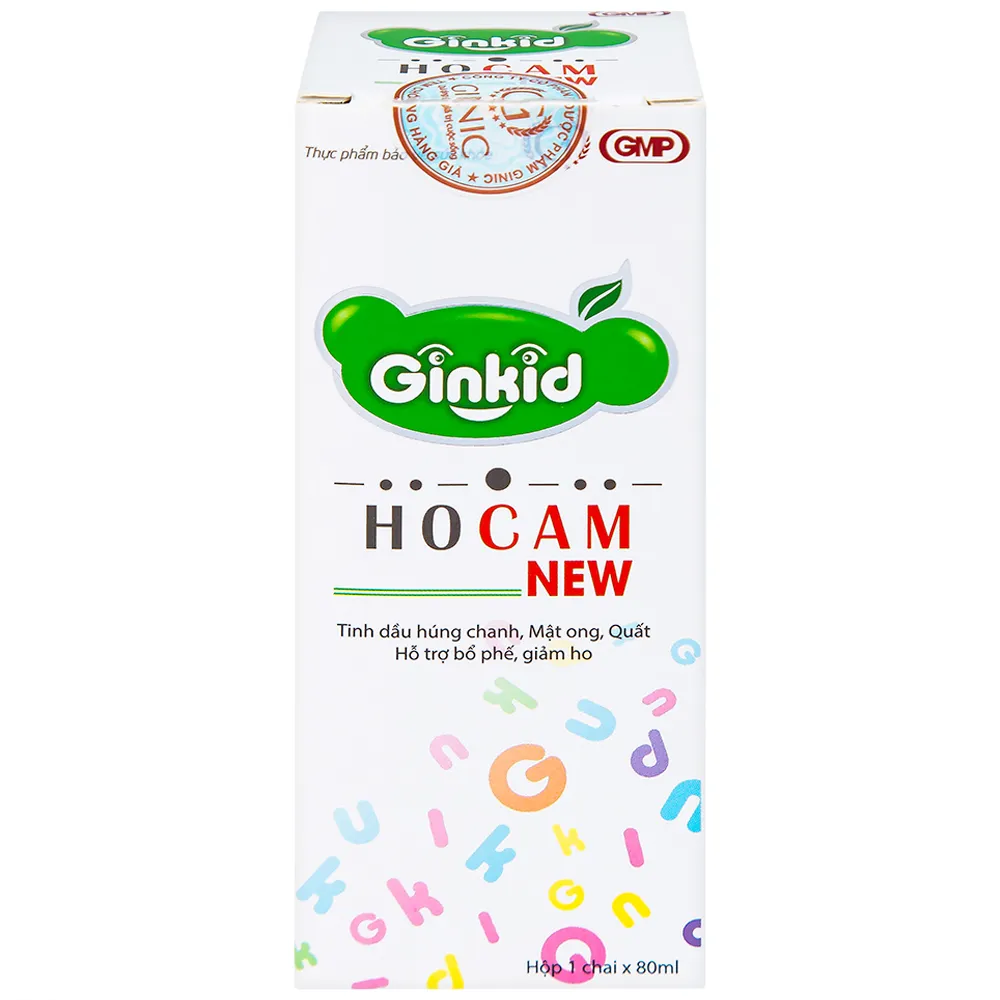 SIRO HO, BỔ PHẾ GINKID HOCAM NEW 80ML 7