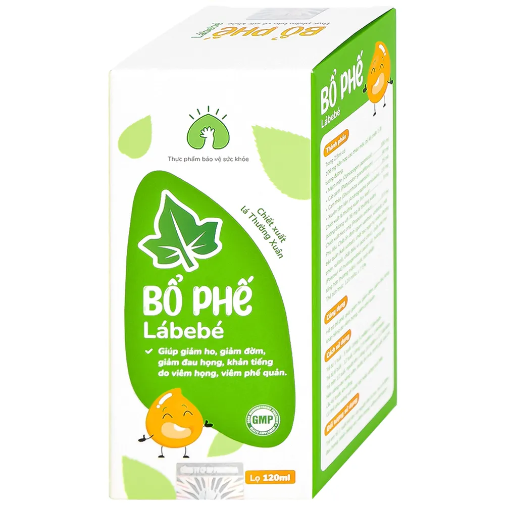 SIRO HO, BỔ PHẾ LÁBEBÉ 120ML 6