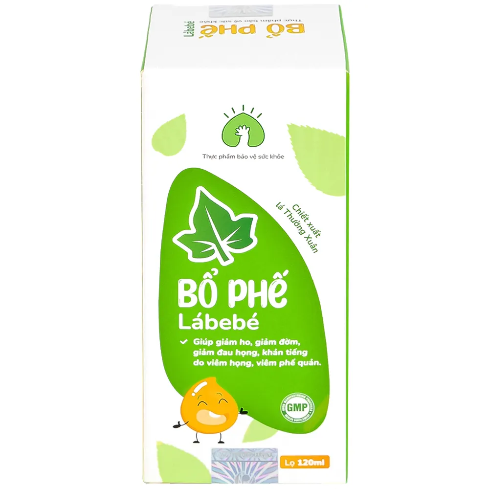 SIRO HO, BỔ PHẾ LÁBEBÉ 120ML 7