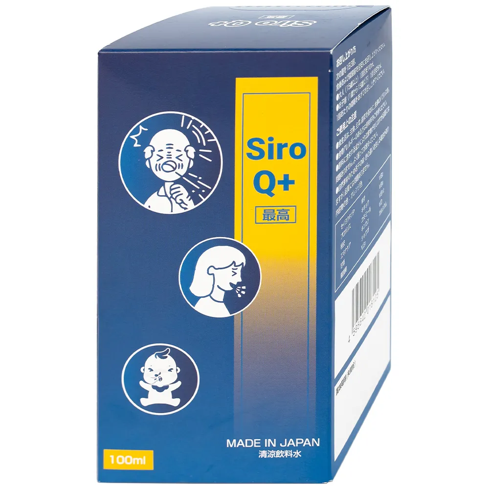 SIRO HO, TỐT CHO ĐƯỜNG HÔ HẤP KENKO Q+ 100ML 5