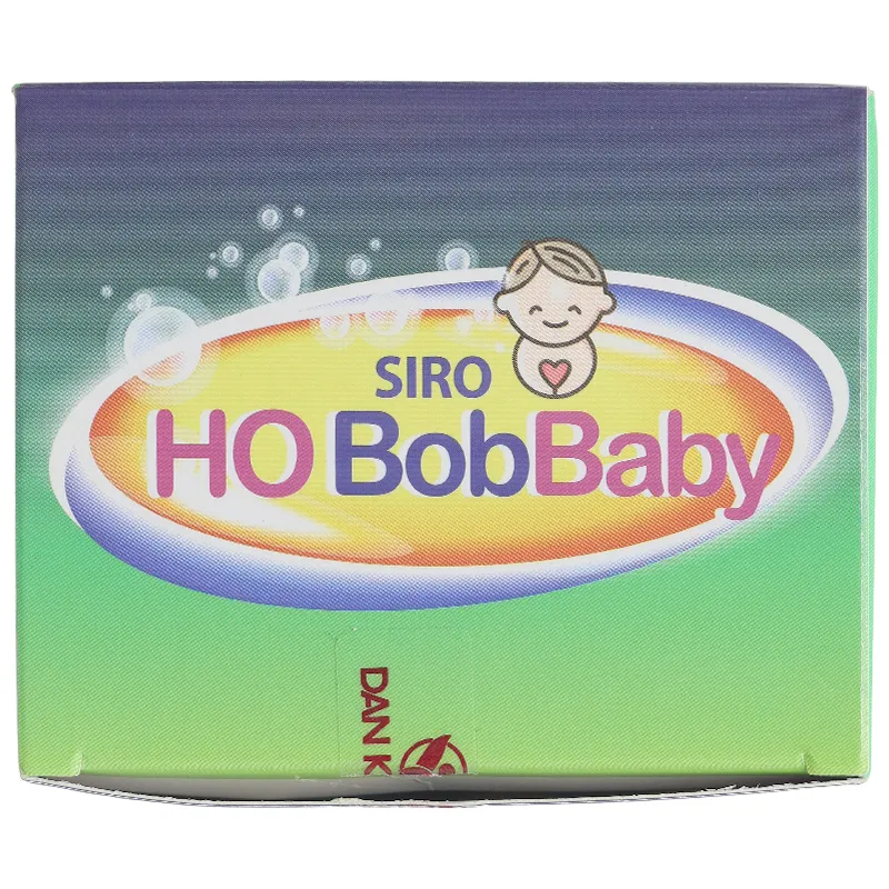 Siro Ho Bobbaby hỗ trợ hạn chế ho; giảm đau rát họng hộp 30 gói x 5ml 7