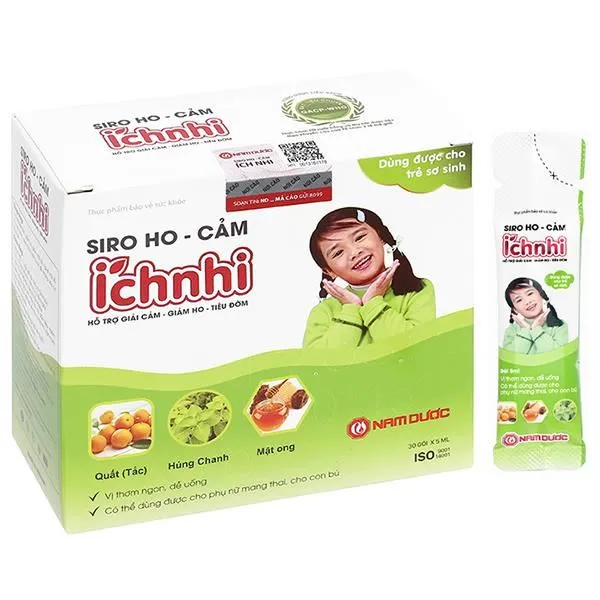 Siro Ho Cảm Ích Nhi hộp 30 gói